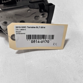 Chevy Equinox Rear Left Driver Door Lock Latch W/ Cables OEM 2018-23 GMC Te