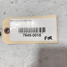 Front Right Side Dashboard Trim / Armrest Cover Lexus IS250 2014-2015 OEM 1