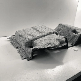 2023 MAZDA CX-50 REAR INTERIOR CARPET MAT FLOOR OEM - 15K MILES -