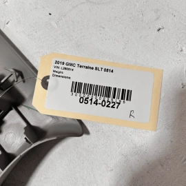 2018-23 GMC Terrain SLT Right Passenger Upper Center Pillar Trim Cover Pane 2018-23 GMC Terrain SLT Right Passenger Upper Center Pillar Trim Cover Pane