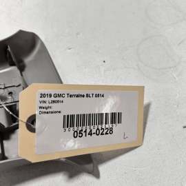 18-23 GMC Terrain SLT Left Driver Side Upper Center Pillar Trim Cover Panel