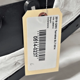 18-23 GMC Terrain SLT Center Console Floor Left Driver Side Panel Cover Tri 18-23 GMC Terrain SLT Center Console Floor Left Driver Side Panel Cover Tri