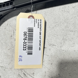 2014-2020 Infiniti Q50 Rear Right Side Door Window Glass Run Channel OEM