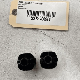 2015-17 LEXUS NX200T NX300H TRUNK CARGO QUARTER PANEL TIE ROPE HOOK -2 PCS-