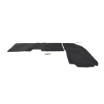 GMC TERRAIN FRONT PASSENGER & SECOND ROW FLOOR CARPET LINER COVER MAT OEM 2