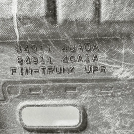 INFINITI Q50 2014-2020 TRUNK UPPER MIDDLE CARPET TRIM COVER PANEL OEM