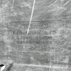 INFINITI Q50 2014-2020 REAR TRUNK DECK LID TRIM COVER PANEL OEM