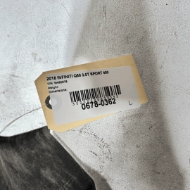 INFINITI Q50 2014-2020 TRUNK LEFT DRIVER SIDE QUARTER PANEL LINER TRIM COVE