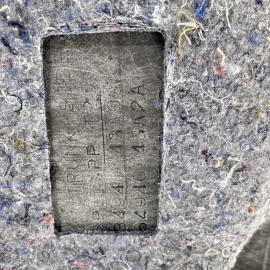 INFINITI Q50 2014-2019 TRUNK PASSENGER SIDE QUARTER PANEL LINER TRIM COVER 