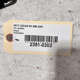 2015-2017 LEXUS NX200T REAR OVERHEAD DOME LIGHT READING LAMP OEM