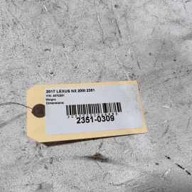 2015-2017 LEXUS NX200T FUEL FILLER DOOR LOCK LATCH ACTUATOR OEM