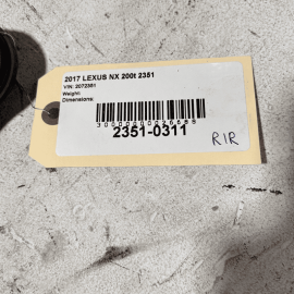 2015-2017 LEXUS NX200T REAR RIGHT PASSENGER SIDE TRAILING CONTROL ARM OEM