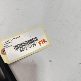 18-20 ACURA TLX FRONT RIGHT PASSENGER DOOR WINDOW WHEATHERSTRIP BELT MOLDIN