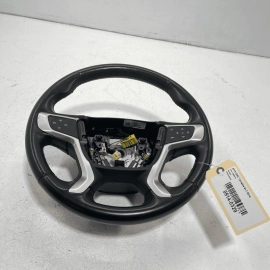 DEFECT 18-19 GMC TERRAIN LEATHER STEERING WHEEL ASSEMBLY W/ SWITCH BUTTON O