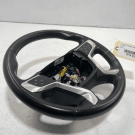 DEFECT 18-19 GMC TERRAIN LEATHER STEERING WHEEL ASSEMBLY W/ SWITCH BUTTON O