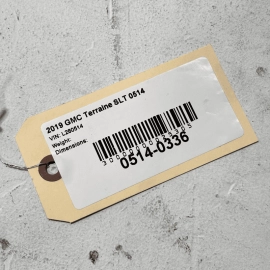 2018 - 2020 GMC TERRAIN NEGATIVE BATTERY EXTENSION CABLE WIRE HARNESS OEM