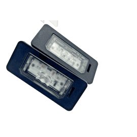 BMW 430I XDRIVE 2017-2020 REAR LEFT DRIVER LICENSE PLATE LIGHT LAMP OEM 2PC