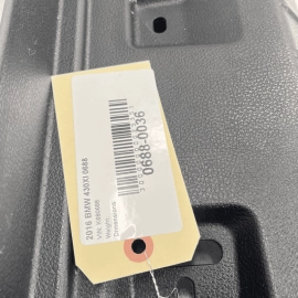 BMW 430I XDRIVE 2017-2020 REAR TRUNK TAILGATE SILL COVER TRIM PANEL OEM BMW 430I XDRIVE 2017-2020 REAR TRUNK TAILGATE SILL COVER TRIM PANEL OEM