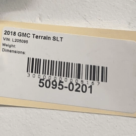 GMC TERRAIN 2018 - 2023 AWD REAR DIFFERENTIAL LOCK CONTROL MODULE UNIT OEM