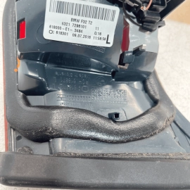 BMW 430I XDRIVE 2017 REAR LEFT DRIVER SIDE TAILLIGHT INNER IN TRUNK LID OEM
