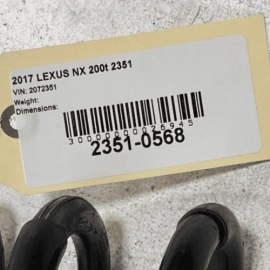 LEXUS NX200T 2015-2017 FWD REAR RIGHT OR LEFT SUSPENSION COIL SPRING OEM 1P