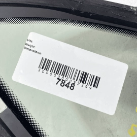 VOLKSWAGEN JETTA GLI 2019-2021 REAR PASSENGR ESIDE DOOR QUARTER WINDOW GLAS