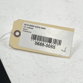 BMW 430xi F32 2017-2020 FRONT LEFT DRIVER SIDE A PILLAR TRIM COVER PANEL OE BMW 430xi F32 2017-2020 FRONT LEFT DRIVER SIDE A PILLAR TRIM COVER PANEL OE