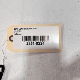 2015-2017 LEXUS NX200T NX300H F-SPORT REAR SUSPENSION TORSION DAMPER OEM