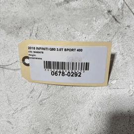 2017-2018 INFINITI Q50 BODY GENERAL BODY CONTROL MODULE UNIT CONTROLLER BCM