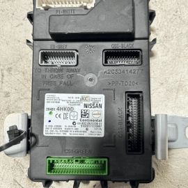 2017-2018 INFINITI Q50 BODY GENERAL BODY CONTROL MODULE UNIT CONTROLLER BCM