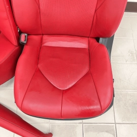 2021-23 TOYOTA CAMRY XSE SEAT W/ DOOR PANEL COMPLETE SET SENSUAL RED LEATHE 2021-23 TOYOTA CAMRY XSE SEAT W/ DOOR PANEL COMPLETE SET SENSUAL RED LEATHE