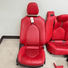 2021-23 TOYOTA CAMRY XSE SEAT W/ DOOR PANEL COMPLETE SET SENSUAL RED LEATHE 2021-23 TOYOTA CAMRY XSE SEAT W/ DOOR PANEL COMPLETE SET SENSUAL RED LEATHE