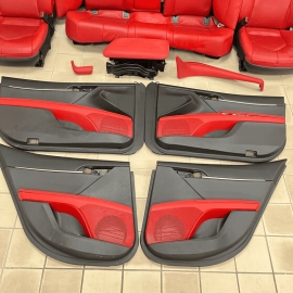 2021-23 TOYOTA CAMRY XSE SEAT W/ DOOR PANEL COMPLETE SET SENSUAL RED LEATHE 2021-23 TOYOTA CAMRY XSE SEAT W/ DOOR PANEL COMPLETE SET SENSUAL RED LEATHE