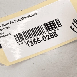 AUDI A6 2012-2018 S6 FRONT PASSENGER SIDE DOOR SPEAKER GRILLE COVER TRIM OE AUDI A6 2012-2018 S6 FRONT PASSENGER SIDE DOOR SPEAKER GRILLE COVER TRIM OE