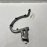 KIA FORTE 2010-2013 TRUNK LID REAR LEFT DRIVER SIDE HINGE LEVER OEM GRAY