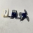 HYUNDAI ACCENT 12-13 FRONT DRIVER SIDE DOOR LOWER & UPPER HINGE OEM = SET O
