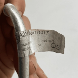 MERCEDES W221 S550 WASHER HEATER WATER LINE PIPE HOSE TUBE OEM 2007-2012