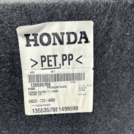 ACURA TLX 2015 16 17 18 19 20 REAR CARGO COVER PANEL CARPET TRUNK LID LININ