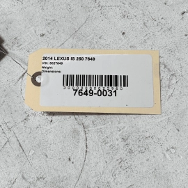 Dash Instrument Cluster ODO Trip Switch Cover Lexus IS250 2014-2015 OEM