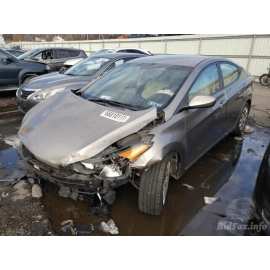 2011 - 2016  HYUNDAI ELANTRA REAR LEFT DRIVER SIDE Door Hinge Upper OEM