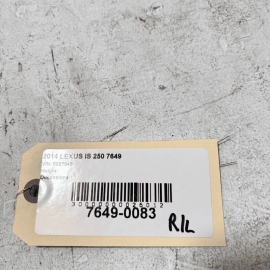 2014-2015 LEXUS IS250 REAR LEFT DRIVER DOOR FRAME REVEAL CORNER MOLDING OEM