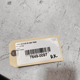 2014-2015 LEXUS IS250 REAR LEFT DRIVER SIDE DOOR SILL SCUFF PLATE TRIM COVE