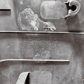 2014-2020 LEXUS IS250 SEDAN RIGHT PASSENGER SIDE B PILLAR LOWER TRIM COVER 