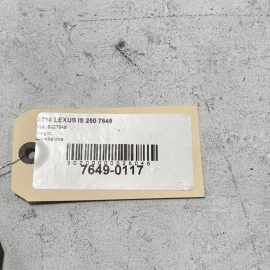 FRONT LEFT OR RIGHT CRASH IMPACT SAFETY SRS SENSOR OEM 14-2015 LEXUS IS250 