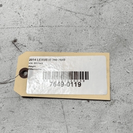 Lexus IS250 2014-2015 OEM 1 PCS Front Door Impact Crash Sensor SRS