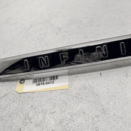 2018 - 2020 INFINITI Q50 REAR TRUNK DECK LID MOLDING TRIM FINISH PANEL OEM 2018 - 2020 INFINITI Q50 REAR TRUNK DECK LID MOLDING TRIM FINISH PANEL OEM