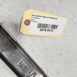 2018 - 2020 INFINITI Q50 REAR TRUNK DECK LID MOLDING TRIM FINISH PANEL OEM 2018 - 2020 INFINITI Q50 REAR TRUNK DECK LID MOLDING TRIM FINISH PANEL OEM