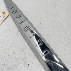 2018 - 2020 INFINITI Q50 REAR TRUNK DECK LID MOLDING TRIM FINISH PANEL OEM 2018 - 2020 INFINITI Q50 REAR TRUNK DECK LID MOLDING TRIM FINISH PANEL OEM