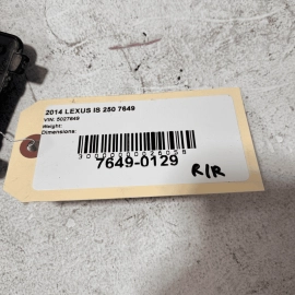 2014-2015 LEXUS IS250 IS350 Rear Right Passenger Side Armrest Arm Rest Cove 2014-2015 LEXUS IS250 IS350 Rear Right Passenger Side Armrest Arm Rest Cove