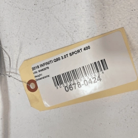 2016 - 2019 INFINITI Q50 FUEL PUMP CABLE WIRE WIRING HARNESS OEM